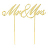 Amscan - Décoration Gateau - Mr & Mrs 6 1/2" X 6 1/2" - Party Shop