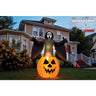 FUN WORLD - Décoration Gonflable Pour Pelouse - Ghostface - Party Shop