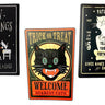 SUNSTAR INDUSTRIES - Décoration Halloween - Panneau De Métal Assorties Chats - Party Shop