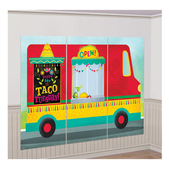 Décoration Murale Camion Taco - Fiesta - Party Shop
