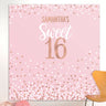 Amscan - Decoration Murale Personnalisable - Sweet 16 - Party Shop