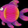 Beistle Co. - Décoration Poisson Tropical 8po - Party Shop