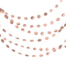 Amscan - Décoration Sur Fil Rond - Rose Gold - Party Shop
