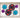 Amscan - Décorations Éventails Suspendus - Party Farfelu (6) - Party Shop