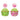 Creative Converting - Decorations Pour Petits Gateaux Baleines Roses (12) - Party Shop