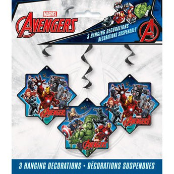 Décorations Suspendues (3) - Avengers De Marvel Party Shop