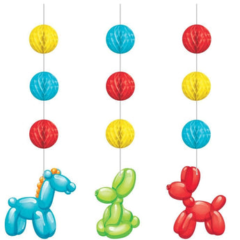 Décorations Suspendus (3) - Party Animals Balloons - Party Shop