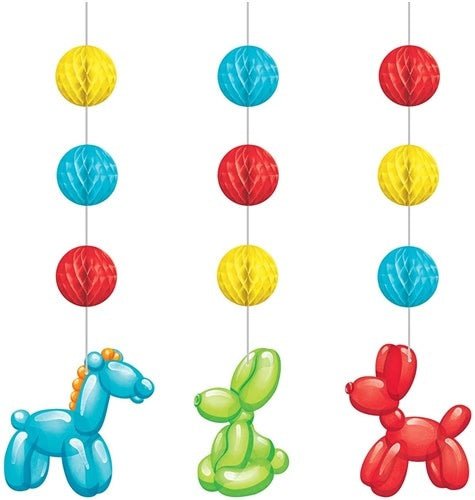 Décorations Suspendus (3) - Party Animals Balloons Party Shop