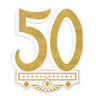 Beistle Co. - Découpage 50e Anniversaire OR - Party Shop