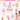 RUBIES - Découpage De Carton (14) - My 1St Birthday Rose - Party Shop