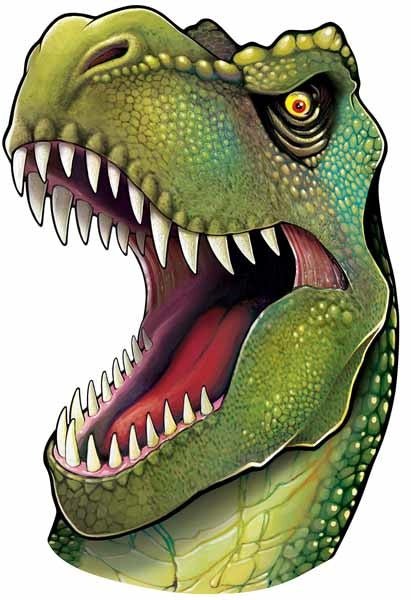 Découpage Tête Tyrannosaurus (34'') - Dinosaure Party Shop