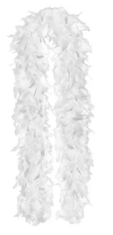 Underwraps - Deluxe feather boa 45g costume accessory. Lightweight and elegant feather boa perfect for Halloween, 1920s Charleston, cabaret, carnival and cosplay. - Party shop