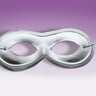 RUBIES - Demi-Masque Argent - Party Shop