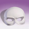 RUBIES - Demi-Masque Blanc - Party Shop