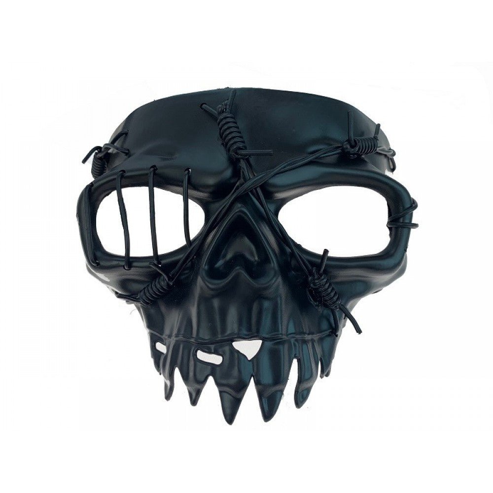 Demi - masque de crâne noir Party Shop