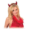 Red devil horns headband, perfect costume accessory for Halloween parties and themed events - Funworld - Party Shop