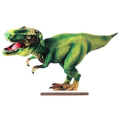 Dino En Bois Pour Table - Party Shop