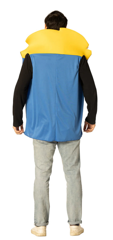 Doritos Cool Ranch bag costume with fake chips for adults – One size fits most. Funny snack-themed outfit for Halloween, parties, and promotional events. - Rasta Imposta - Party shop