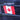 WRB GIFTS - Drapeau Du Canada Magnétique 8" X 5.5'' - Party Shop