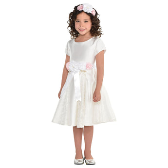 Echarpe Et Couronne De Fleur (Enfant) - Mariage Party Shop