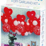 GEMAR - Emsemble De Guirlande Organique 3M (Coeurs Rouge) - Party Shop
