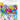 GEMAR - Emsemble De Guirlande Organique 3M (Couleurs Festifs) - Party Shop