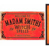 SKS - Enseigne De Métal "Witch Store" - Party Shop