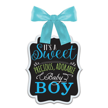 Enseigne - It'S A Sweet Baby Boy Party Shop