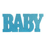 Amscan - Enseigne Scintillante - Baby Bleu - Party Shop