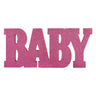 Amscan - Enseigne Scintillante - Baby Rose - Party Shop
