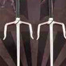 RUBIES - Ensemble De 2 Sais De Ninja - Party Shop