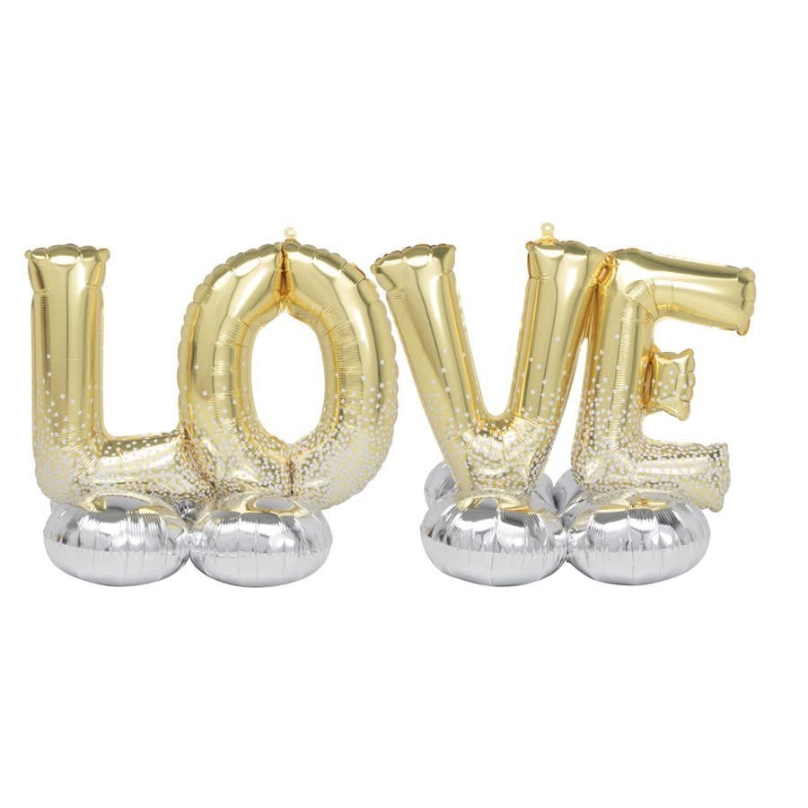 Ensemble De Ballons Mylar Airloonz - Love Party Shop