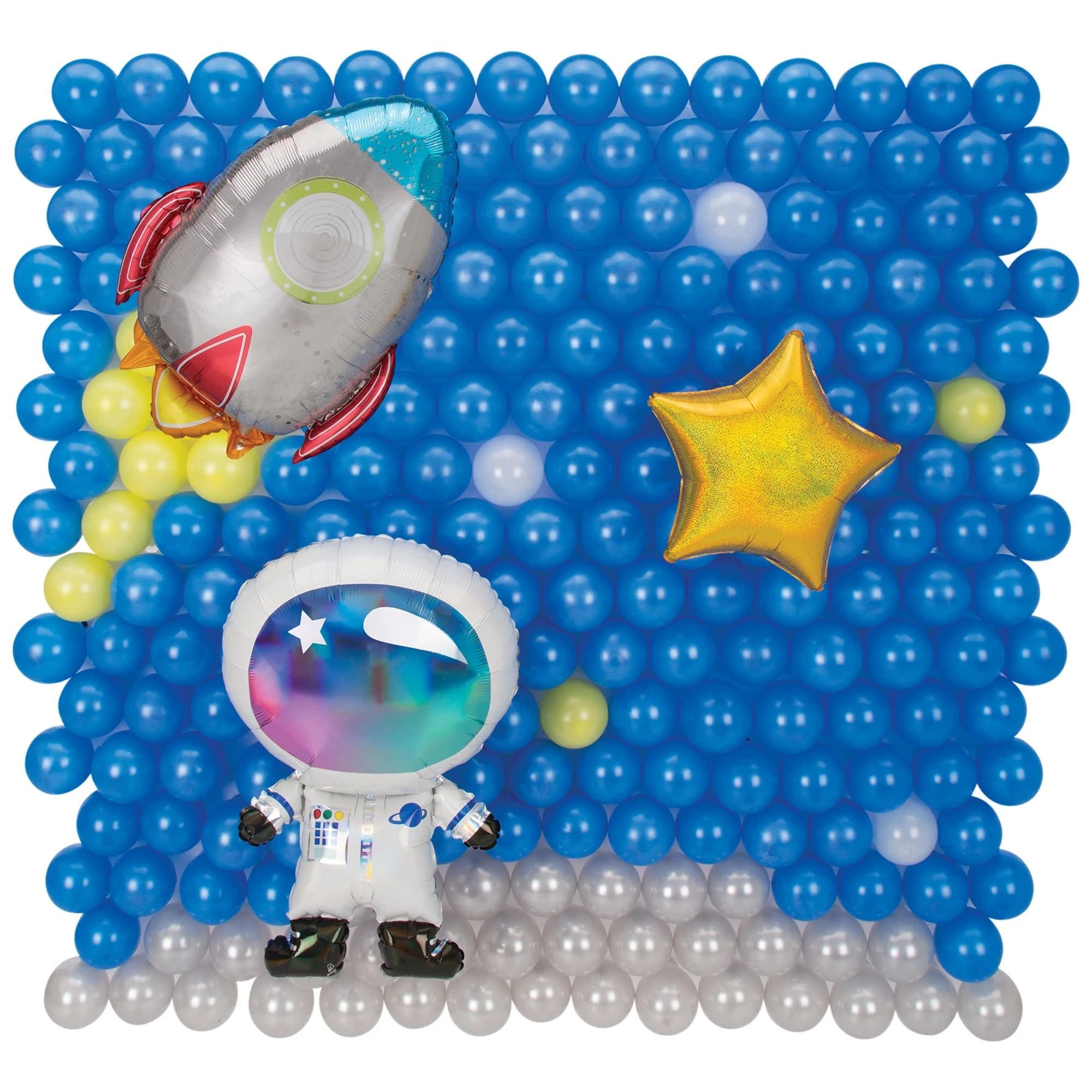 Ensemble De Ballons Pour Mur (179.8Cm X 190.5Cm) - Astronaute Party Shop