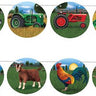 Beistle Co. - Ensemble De Banderole ''Tracteur & Animeaux De La Ferme'' - Party Shop