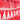 Amscan - Ensemble De Bannière À Frange Forme Multiple - Rouge - Party Shop