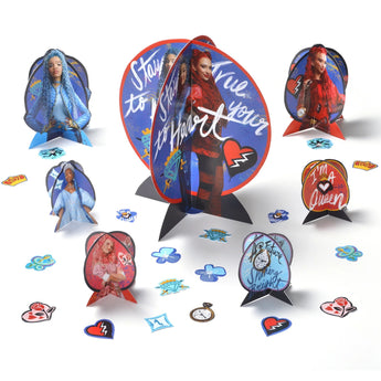 Ensemble De Centre De Table - Descendants 4 Disney Party Shop