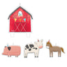 Amscan - Ensemble De Chandelles (4) - Animaux De La Ferme - Party Shop