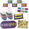 Santex - Ensemble de Décoration de Fête - Année 90 - Party Shop