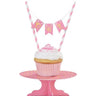 Amscan - Ensemble De Decoration De Gateau - 1 An Rose - Party Shop