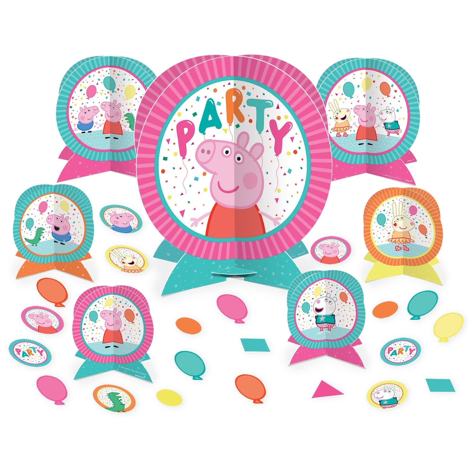 Ensemble De Décoration De Table (7Mcx) - Peppa Pig - Party Shop