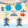 Amscan - Ensemble De Décorations (10) - Tous Abord Garcon - Party Shop