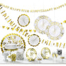 Amscan - Ensemble De Décorations 50E Anniverssaire Mariage (10) - Party Shop