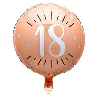 Santex - Ensemble de Décorations de Fête - Rose Gold - 18 ans - Party Shop