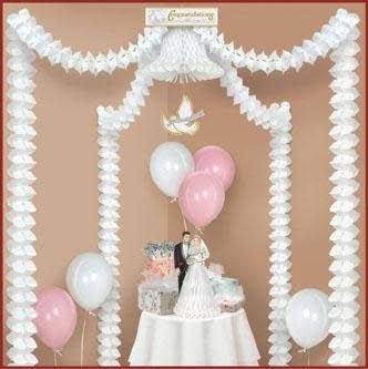 Ensemble De Décorations - Fête De Mariage Party Shop