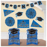 Amscan - Ensemble De Décorations Graduation - Bleu - Party Shop
