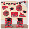 Amscan - Ensemble De Décorations Graduation - Rouge - Party Shop