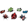 Amscan - Ensemble De Decorations Murales (7) - Avengers - Party Shop