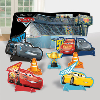 Ensemble De Décorations Pour La Table - Les Bagnoles (Cars) Party Shop