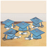 Amscan - Ensemble De Décorations Pour Table - Graduation (Bleu Poudre) - Party Shop