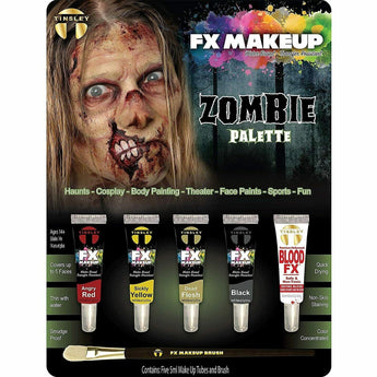 Ensemble De Maquillage 5 Couleurs Zombie Tinsley Fx DeluxeParty Shop